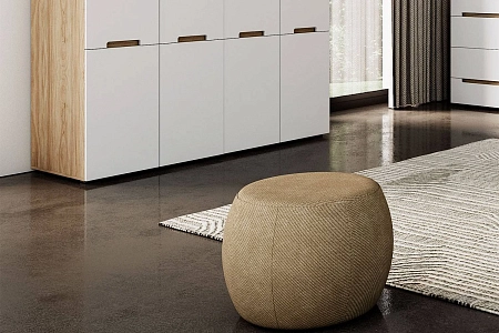 Пуф Анри АН-910.01, Швейцарский вяз Пуф Анри АН-910.01, Швейцарский вяз