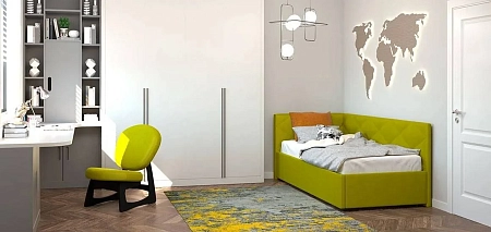 Кровать Эмили с бортиком Кровать Эмили с бортиком