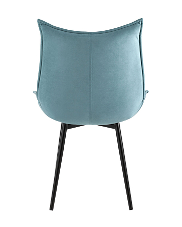 Стул Осло велюр пыльно-голубой Стул Осло велюр пыльно-голубой