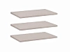 Комплект полок Дольче ДЛ-006.07, Кашемир серый