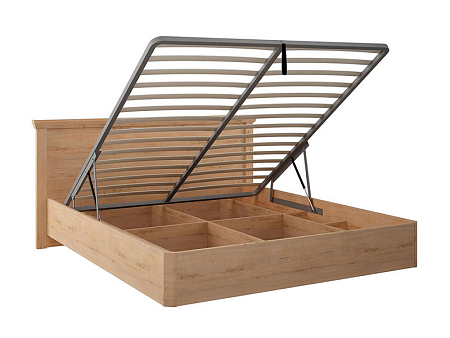 Кровать двойная(1800*2000) Магнум МГ-801.28, Дуб Бунратти Кровать двойная(1800*2000) Магнум МГ-801.28, Дуб Бунратти