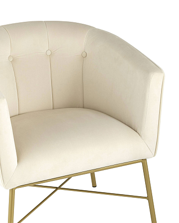 Кресло Шале велюр бежевый Кресло Шале велюр бежевый