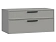 Тумба ТВА Rimini серая навесная 2ящ. дл.888 Тумба ТВА Rimini серая навесная 2ящ. дл.888