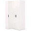 Шкаф Chelsea белая угл. 400/400, штанга, полки Шкаф Chelsea белая угл. 400/400, штанга, полки