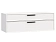 Тумба ТВА навесная 2ящ. дл.1188, Rimini белая Тумба ТВА навесная 2ящ. дл.1188, Rimini белая