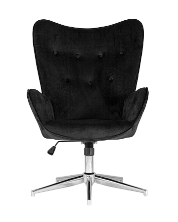 Кресло Филадельфия велюр черный Кресло Филадельфия велюр черный