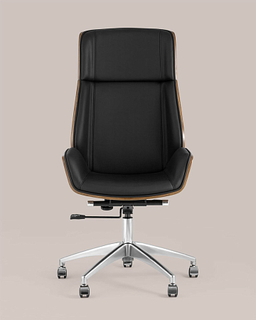 Кресло офисное TopChairs Crown черное Кресло офисное TopChairs Crown черное