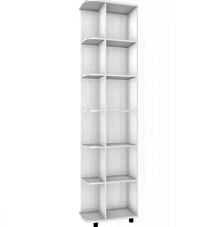 Шкаф Грейс многоцел. 450x2264 Снежный Ясень - Белый Бриллиант Глянцевый Шкаф Грейс многоцел. 450x2264 Снежный Ясень - Белый Бриллиант Глянцевый