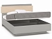 Кровать Rimini серый/туя 1,5сп. с п/м (1400мм) д/матр.20-45кг Кровать Rimini серый/туя 1,5сп. с п/м (1400мм) д/матр.20-45кг