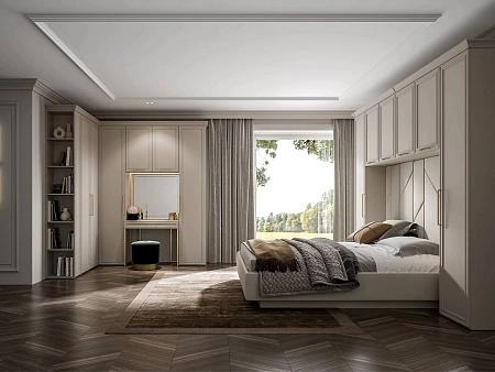 Шкаф угл. 404/404, огран. (угл.+1дв.FCC, 5полок), Montreal беж Шкаф угл. 404/404, огран. (угл.+1дв.FCC, 5полок), Montreal беж