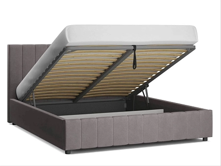 Кровать ETALON 160*200 Velutto 19 с ящиком с ПМ Кровать ETALON 160*200 Velutto 19 с ящиком с ПМ