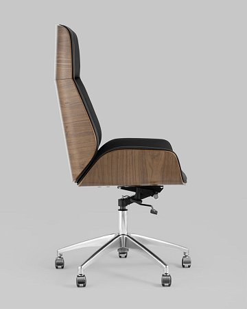 Кресло офисное TopChairs Crown черное Кресло офисное TopChairs Crown черное