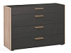 Тумба Merano Arumi/Шенилл темный Ясень титан MR1020.6