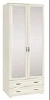 Шкаф Карина для одежды и белья 2 дв. 900x2224 Серый Кашемир