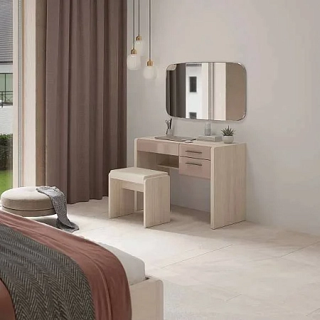 Стол Este письменный coimbra/глянец Mokko ST009.1 Стол Este письменный coimbra/глянец Mokko ST009.1