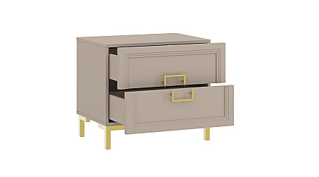 Тумба прикроватная Дольче ДЛ-305.03, Кашемир серый Тумба прикроватная Дольче ДЛ-305.03, Кашемир серый