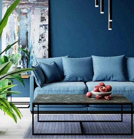 Столик журнальный Геометрика серый бетон Столик журнальный Геометрика серый бетон