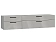 Тумба ТВА Chelsea серая навесная 4ящ. дл.1780 Тумба ТВА Chelsea серая навесная 4ящ. дл.1780
