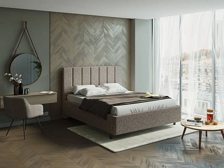 Кровать Oktava 120*200, Casa 1026 Сахарный Кровать Oktava 120*200, Casa 1026 Сахарный