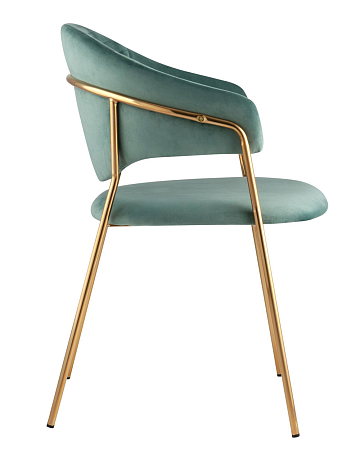 Стул Эвита вельвет мятный Стул Эвита вельвет мятный