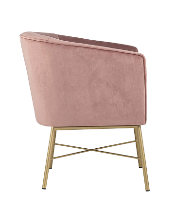 Кресло Шале велюр розовый Кресло Шале велюр розовый