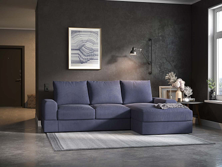 Диван угловой Каро с оттоманкой (локти 220 мм) Диван угловой Каро с оттоманкой (локти 220 мм)