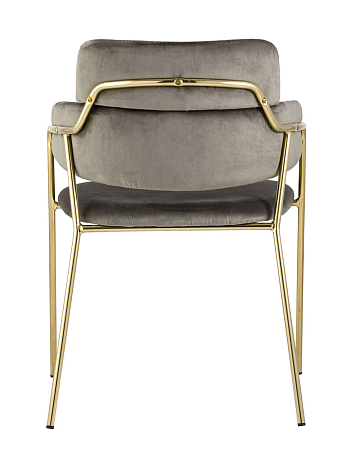 Стул Полин велюр коричневый Стул Полин велюр коричневый