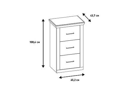 Тумба Магнум МГ-113.07 для обуви Дуб Бунратти Тумба Магнум МГ-113.07 для обуви Дуб Бунратти