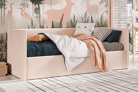 Кровать Кеноша-811.25, Бежевый Кровать Кеноша-811.25, Бежевый