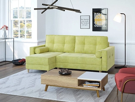 Диван угловой Отто с оттоманкой Диван угловой Отто с оттоманкой