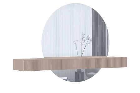 Тумба Дольче ДЛ-343.02, Кашемир серый+Сантьяго Софт Тумба Дольче ДЛ-343.02, Кашемир серый+Сантьяго Софт