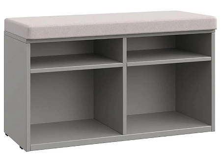 Тумба для обуви 1дв.откидная, Bravo white дл.770, T1V-01.FC, Montreal серый Тумба для обуви 1дв.откидная, Bravo white дл.770, T1V-01.FC, Montreal серый