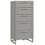 Комод Montreal серый 5ящ., метал.опоры дл.562 Комод Montreal серый 5ящ., метал.опоры дл.562