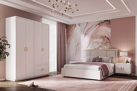 Тумба прикроватная Дольче ДЛ-305.03, Белый премиум Тумба прикроватная Дольче ДЛ-305.03, Белый премиум