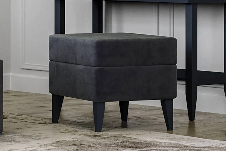 Пуф Орландо ОР-910.01, Серый уголь/Avelina 9852 Пуф Орландо ОР-910.01, Серый уголь/Avelina 9852