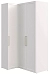 Шкаф угл. 404/612, огран. (угл.+2дв.FCB, гл.612), Montreal белый Шкаф угл. 404/612, огран. (угл.+2дв.FCB, гл.612), Montreal белый