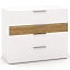 Комод SOHO белая 4ящ. (дуб) Комод SOHO белая 4ящ. (дуб)