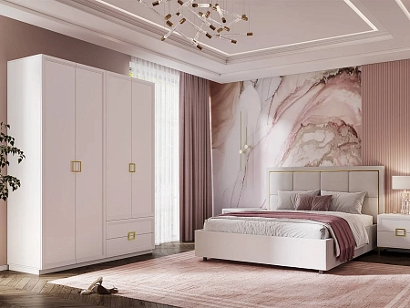 Шкаф для одежды Дольче ДЛ-200.04, Белый премиум Шкаф для одежды Дольче ДЛ-200.04, Белый премиум