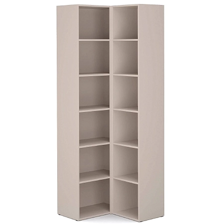 Шкаф угл. 404/404, огран. (угл.+1дв.FCC, 5полок), Montreal беж Шкаф угл. 404/404, огран. (угл.+1дв.FCC, 5полок), Montreal беж