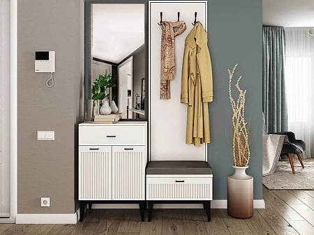 Тумба Хилтон ХТ-112.05, Д2, Кашемир серый Тумба Хилтон ХТ-112.05, Д2, Кашемир серый