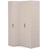Шкаф SOHO угл. 400/608,огран. (угл.+2дв.FCB, гл.608) (беж)
