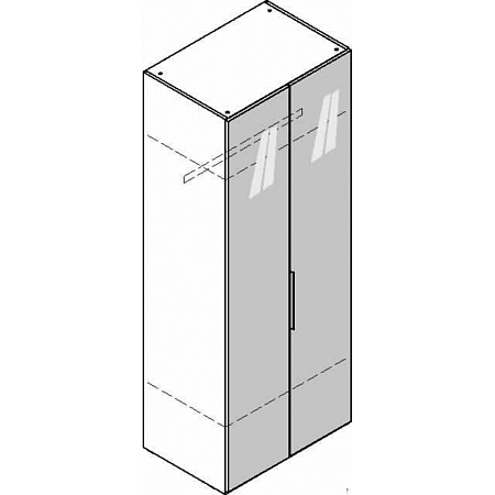 Шкаф SOHO 2дв.с зеркалом Шкаф SOHO 2дв.с зеркалом