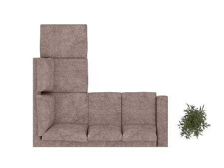 Диван угловой Каро с оттоманкой (локти 220 мм) Диван угловой Каро с оттоманкой (локти 220 мм)