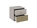 Тумба прикроватная Сан-Ремо ПМ- 414.03 (Риалит софт, Кашемир) Тумба прикроватная Сан-Ремо ПМ- 414.03 (Риалит софт, Кашемир)