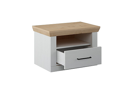 Тумба прикроватная Магнум МГ-305.02, Блан-Шене+Дуб Бунратти Тумба прикроватная Магнум МГ-305.02, Блан-Шене+Дуб Бунратти