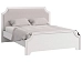Кровать 2сп. (1600мм) Bravo white, Montreal белый Кровать 2сп. (1600мм) Bravo white, Montreal белый