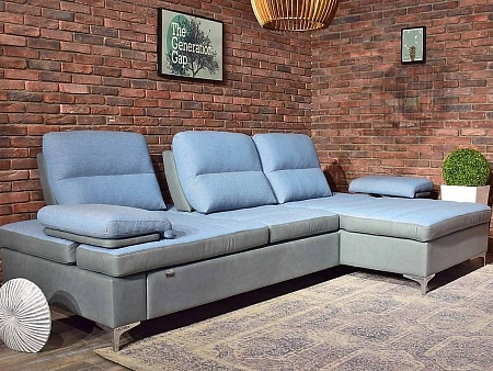 Диван угловой Монако с оттоманкой Диван угловой Монако с оттоманкой