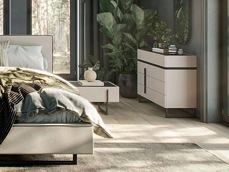 Тумба прикроватная Милагро МИ-102.11, Д1, Кашемир серый+Камень Пьетра+Черный графит Тумба прикроватная Милагро МИ-102.11, Д1, Кашемир серый+Камень Пьетра+Черный графит