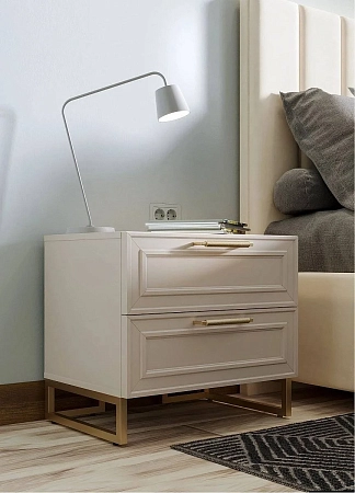 Тумба 2ящ., метал.опоры Montreal беж. Тумба 2ящ., метал.опоры Montreal беж.