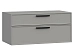 Тумба ТВА Rimini серая навесная 2ящ. дл.888 Тумба ТВА Rimini серая навесная 2ящ. дл.888